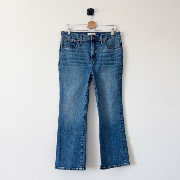NEW Madewell Tall Cali Demi-Boot Jeans in Glenside Wash Size 31 - Picture 6 of 14